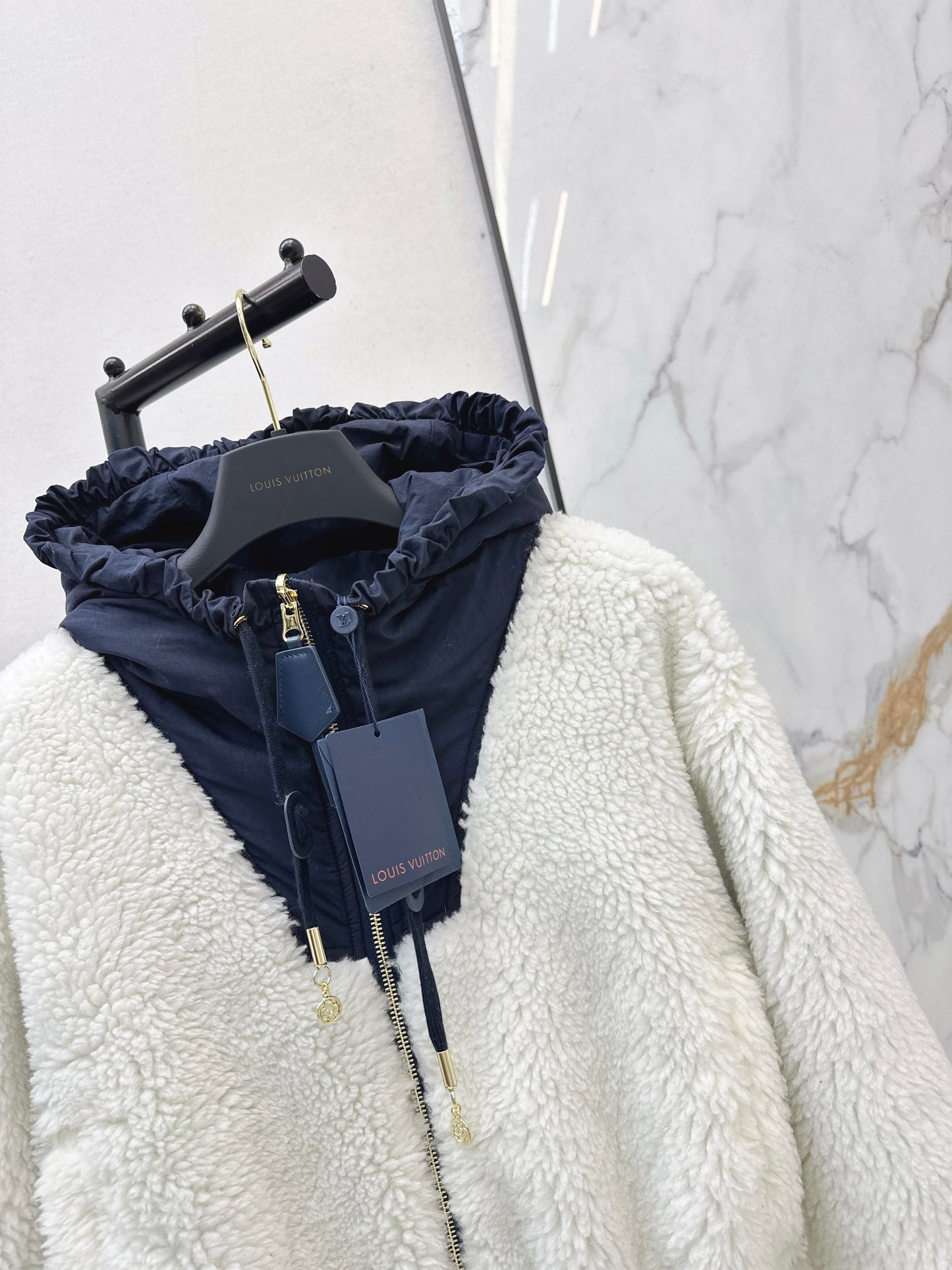 Louis NEW fleece hooded jacket