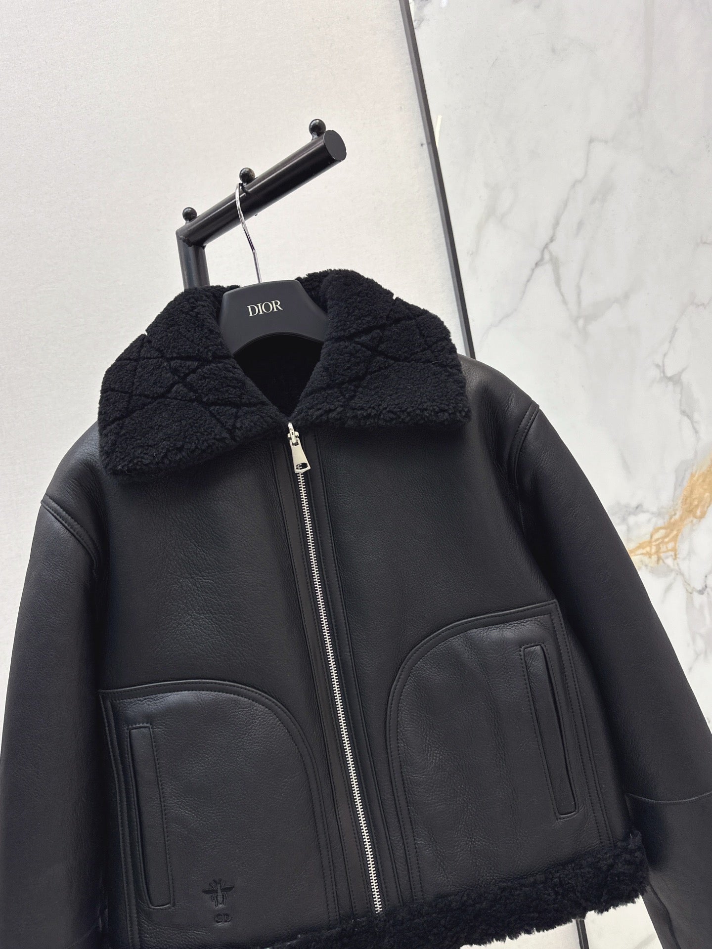 CD NEW reversible fur jacket