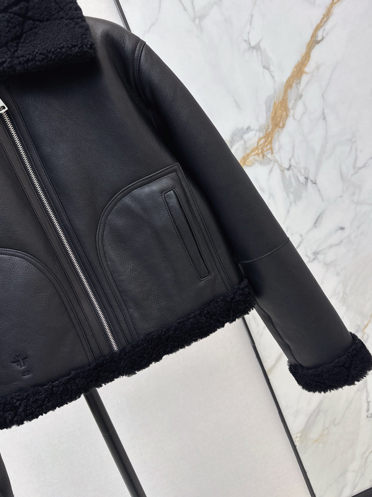 CD NEW reversible fur jacket