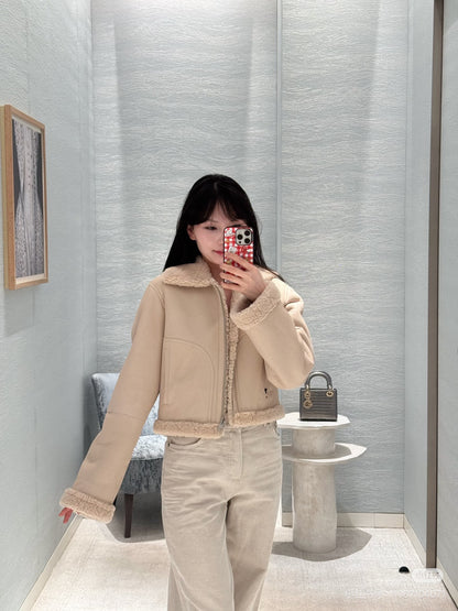 CD NEW reversible fur jacket