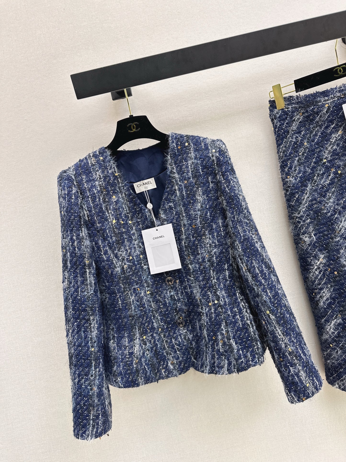 Chan NEW woolen woven jacket