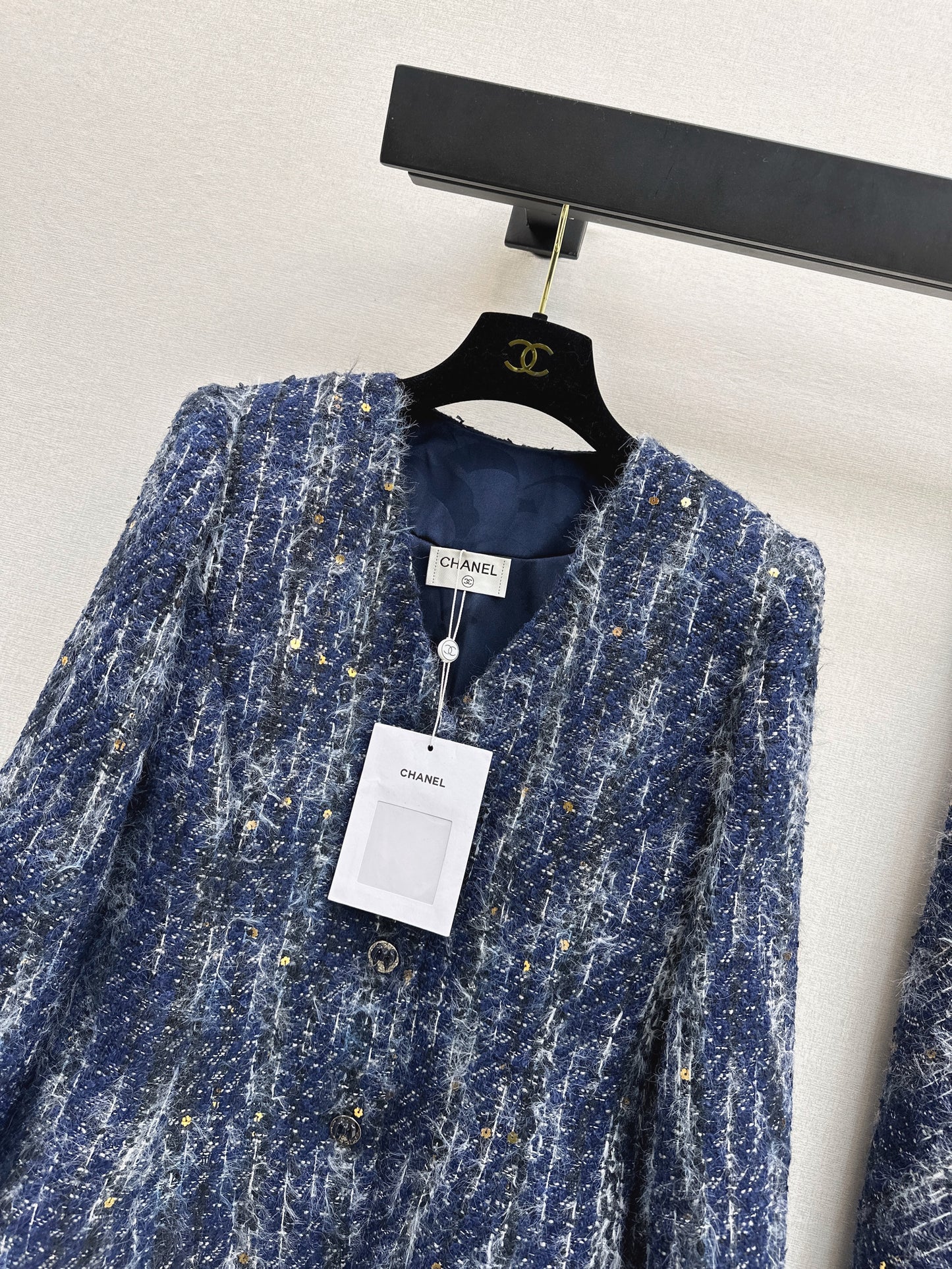 Chan NEW woolen woven jacket