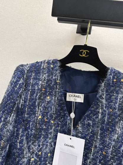 Chan NEW woolen woven jacket