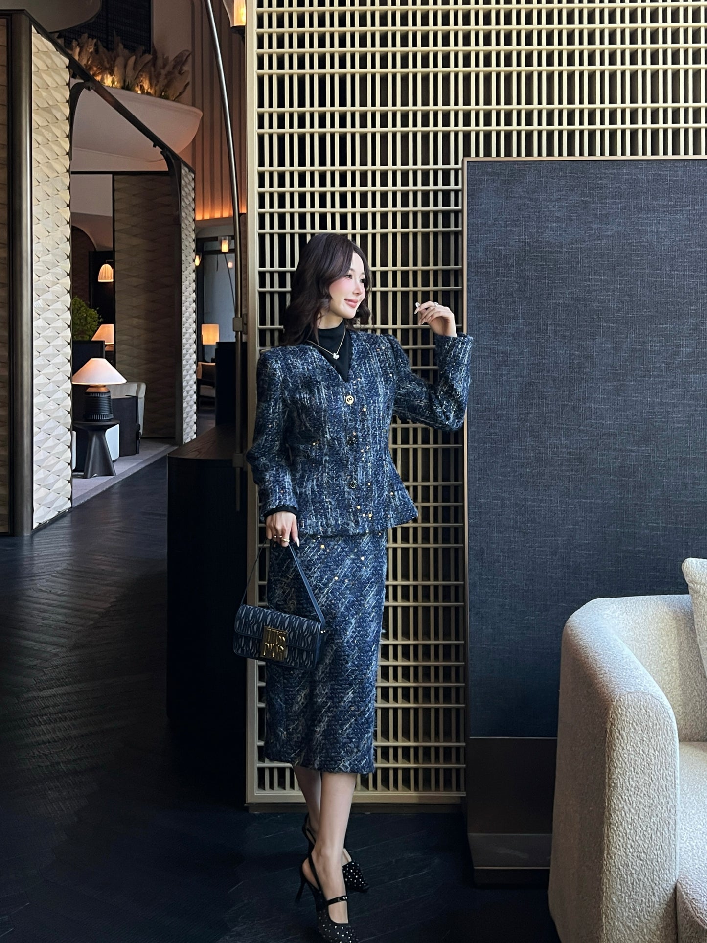 Chan NEW woven skirts