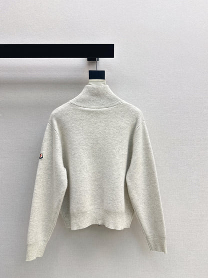 Monc NEW Zippered cardigan jacket