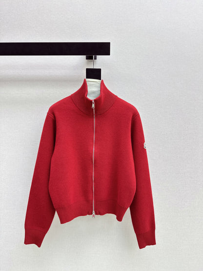 Monc NEW Zippered cardigan jacket
