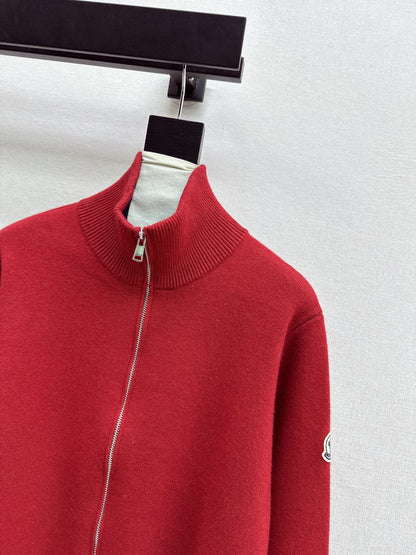 Monc NEW Zippered cardigan jacket