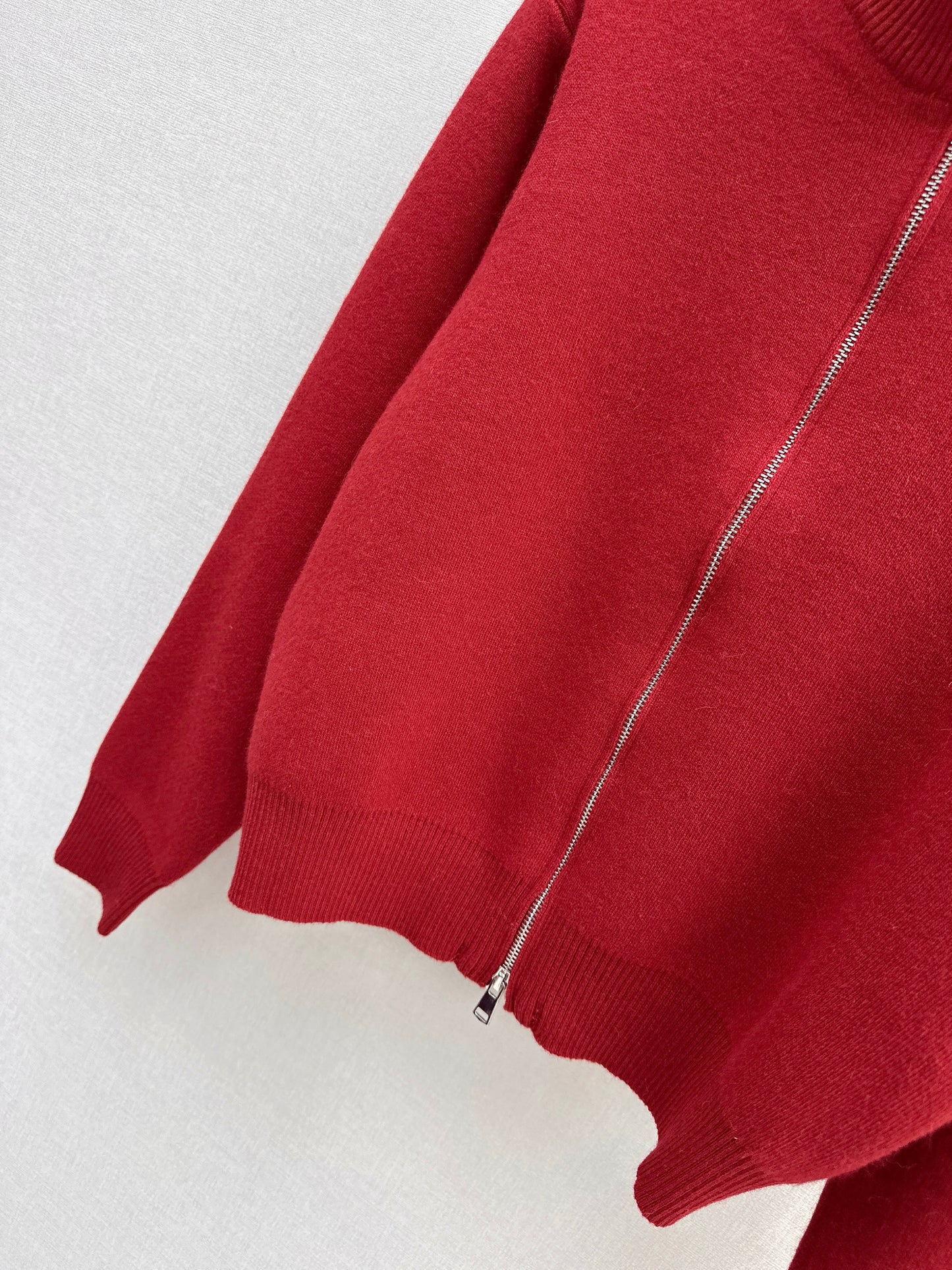 Monc NEW Zippered cardigan jacket