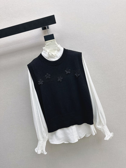 Chan NEW elegant shirts knit vest