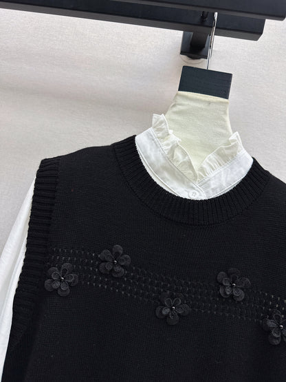 Chan NEW elegant shirts knit vest