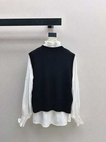 Chan NEW elegant shirts knit vest