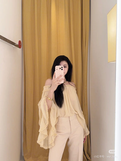 Zimm NEW off shoulder top