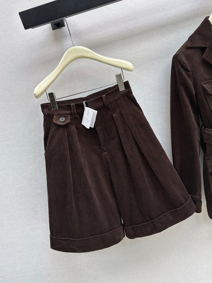 Brun NEW corduroy shorts