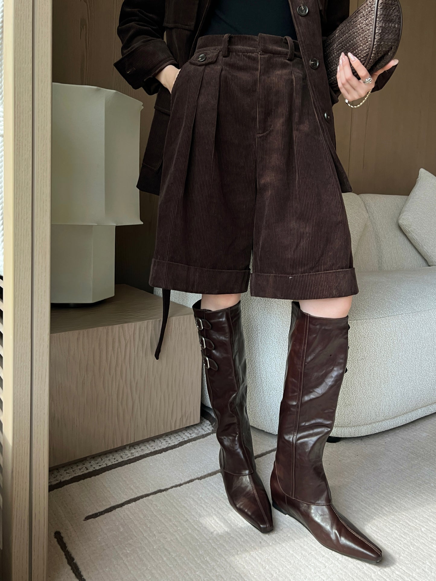 Brun NEW corduroy shorts