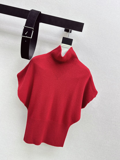 Brun NEW sleeveless sweater with belted