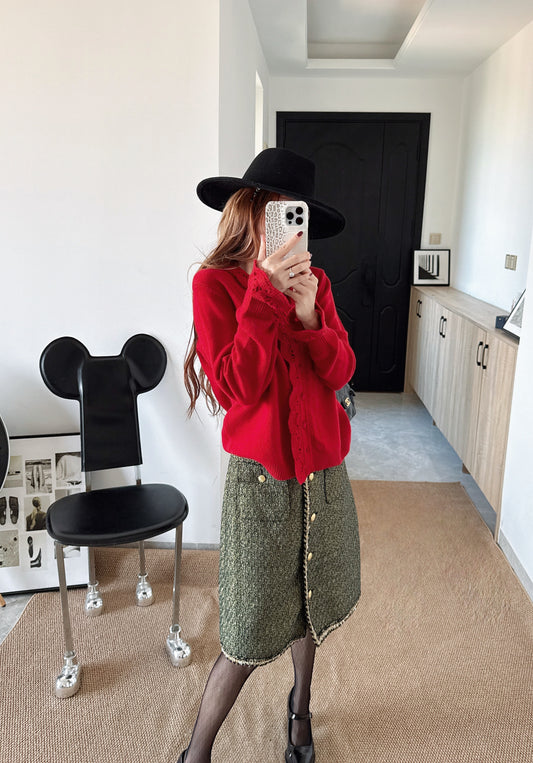 Es NEW Knitted cardigan