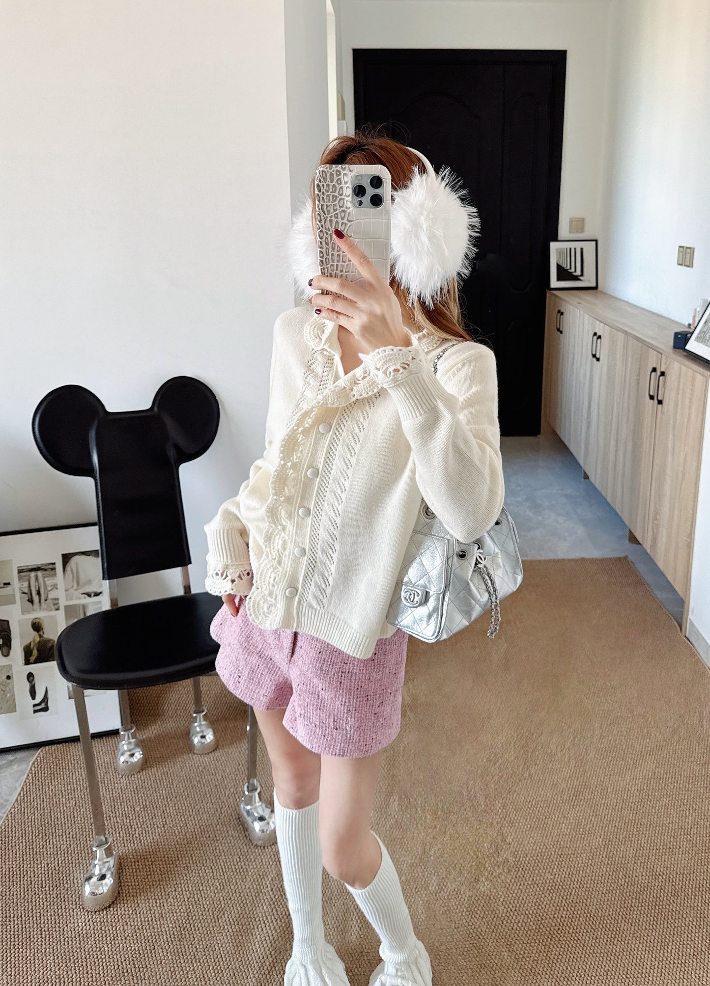 Es NEW Knitted cardigan