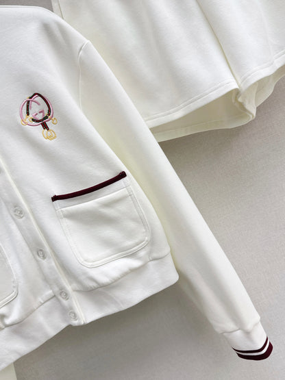 Guc NEW Cardigan shorts set