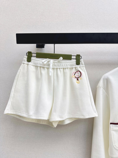 Guc NEW Cardigan shorts set