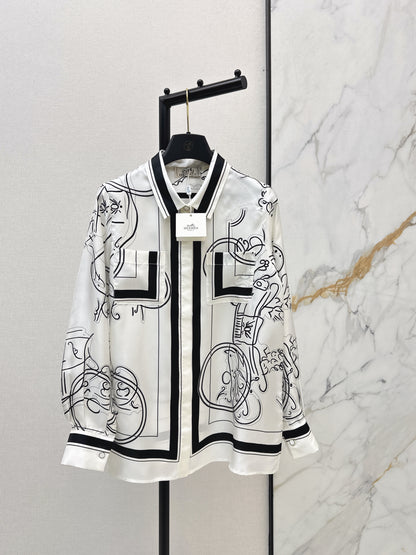 Herm NEW printed shirt
