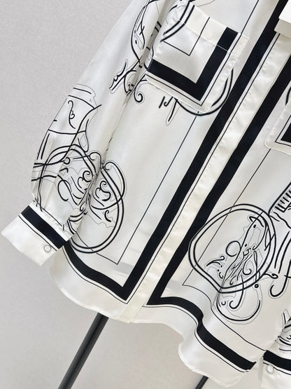 Herm NEW printed shirt