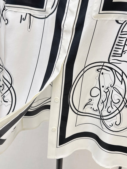 Herm NEW printed shirt