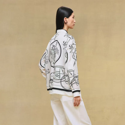 Herm NEW printed shirt