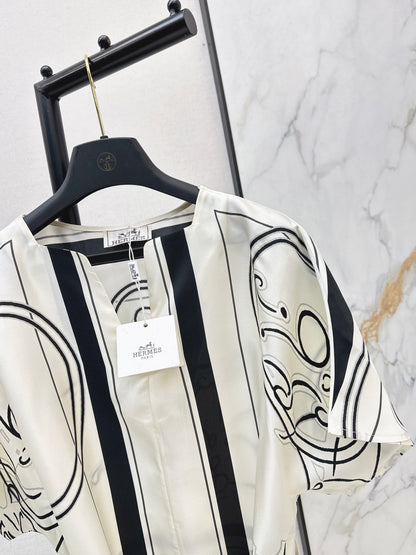 Herm NEW printed dress