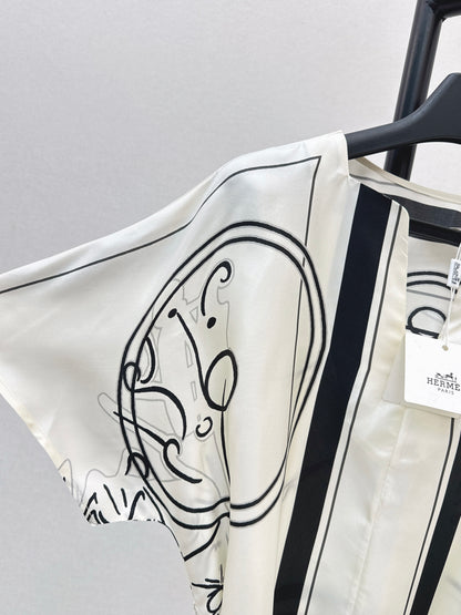 Herm NEW printed dress