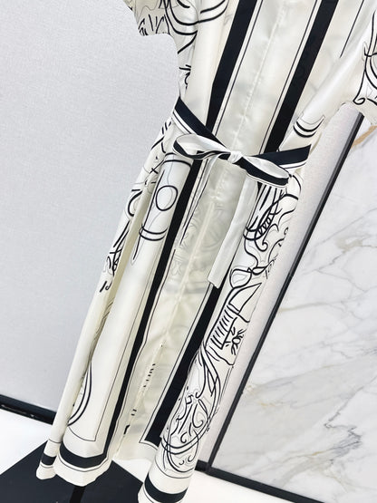 Herm NEW printed dress