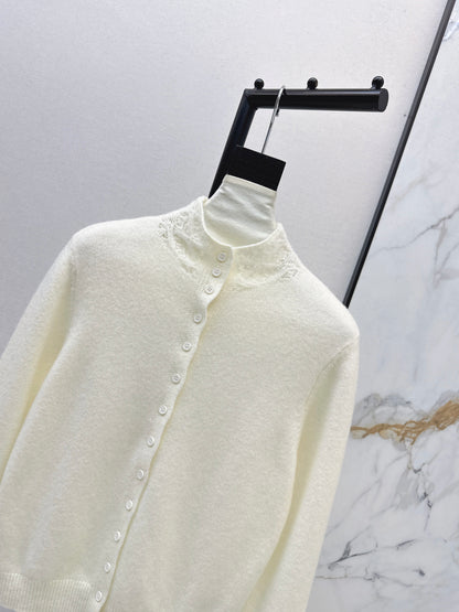 Chol NEW high neck cardigan