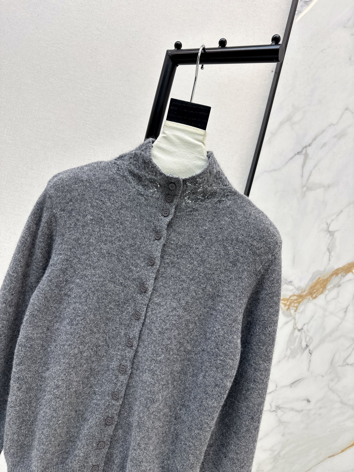 Chol NEW high neck cardigan