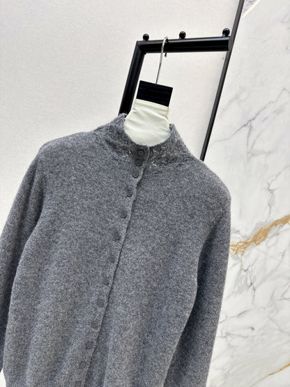 Chol NEW high neck cardigan