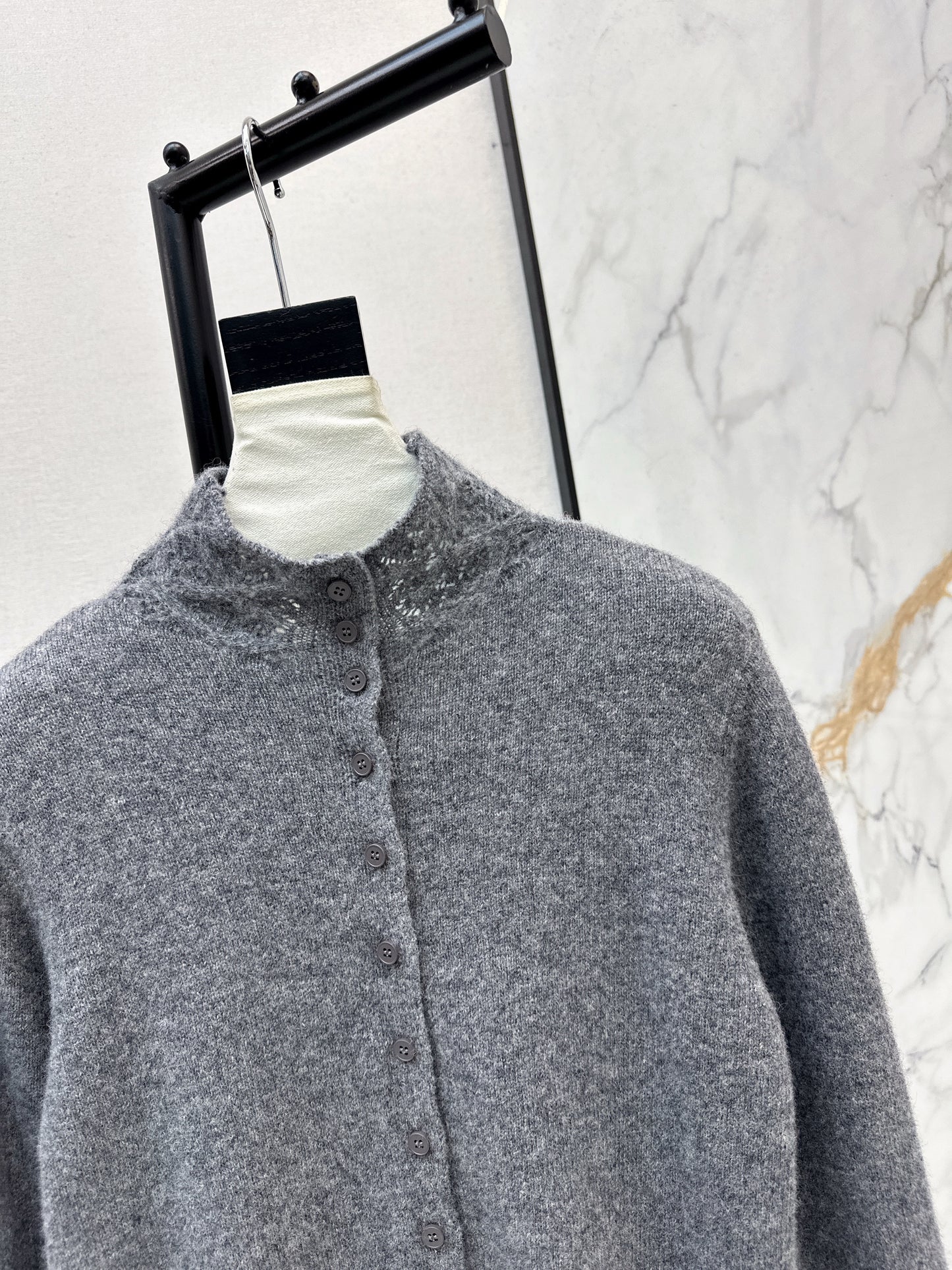 Chol NEW high neck cardigan