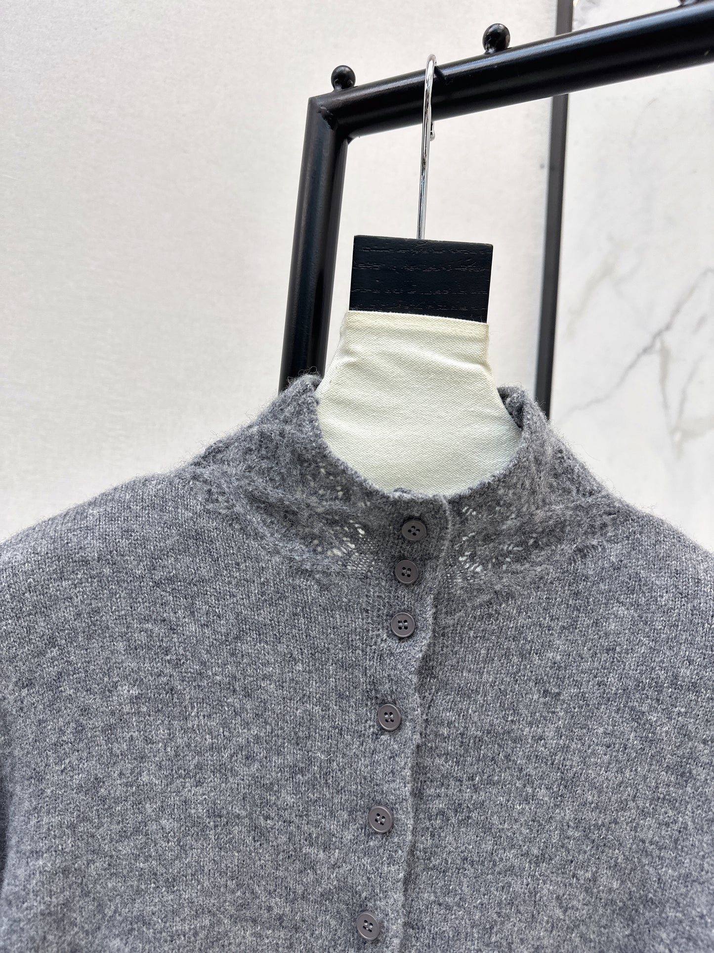 Chol NEW high neck cardigan