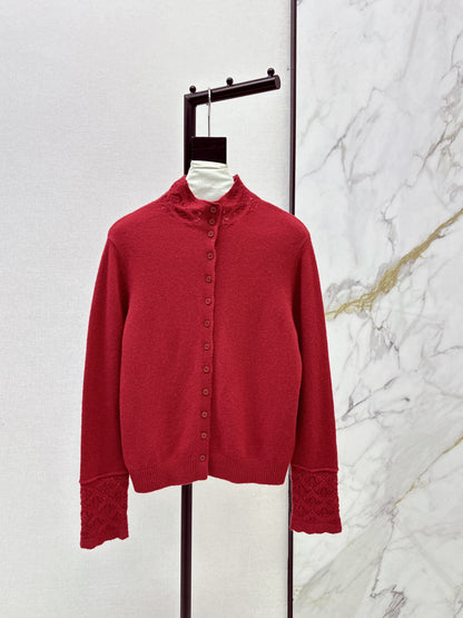 Chol NEW high neck cardigan