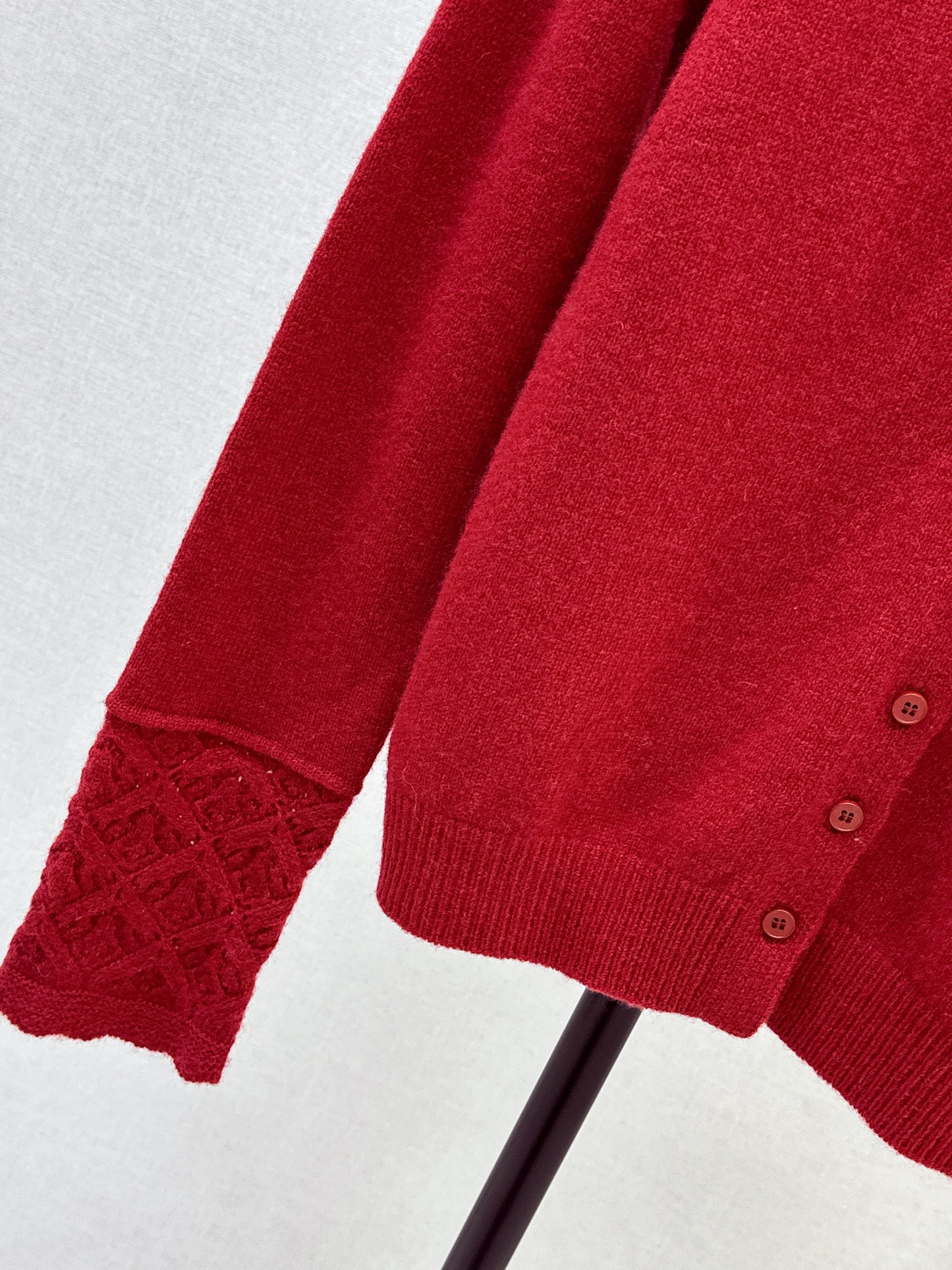 Chol NEW high neck cardigan