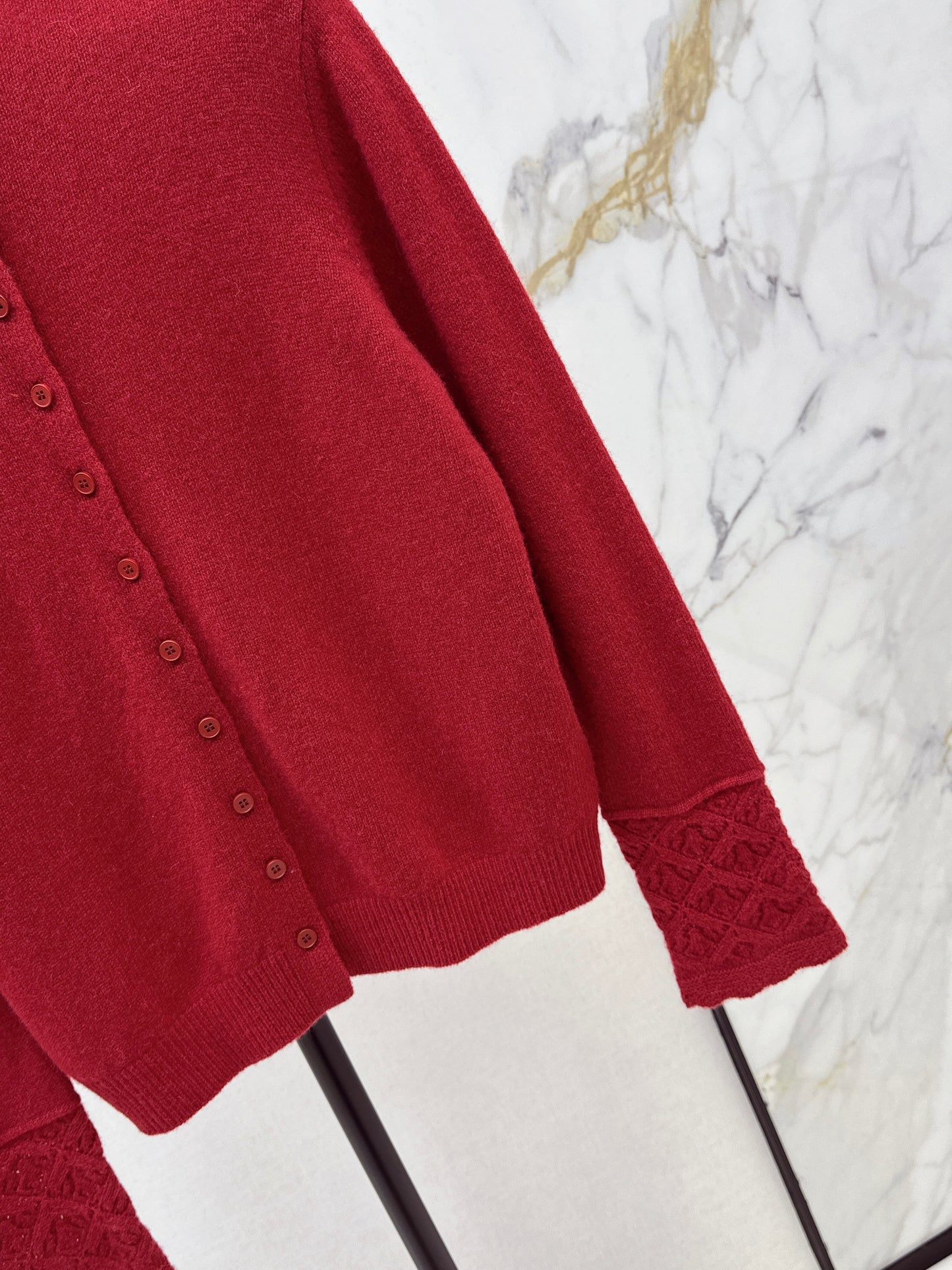 Chol NEW high neck cardigan