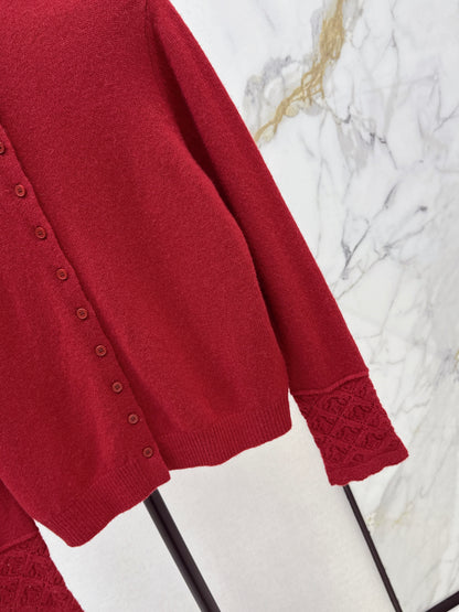 Chol NEW high neck cardigan