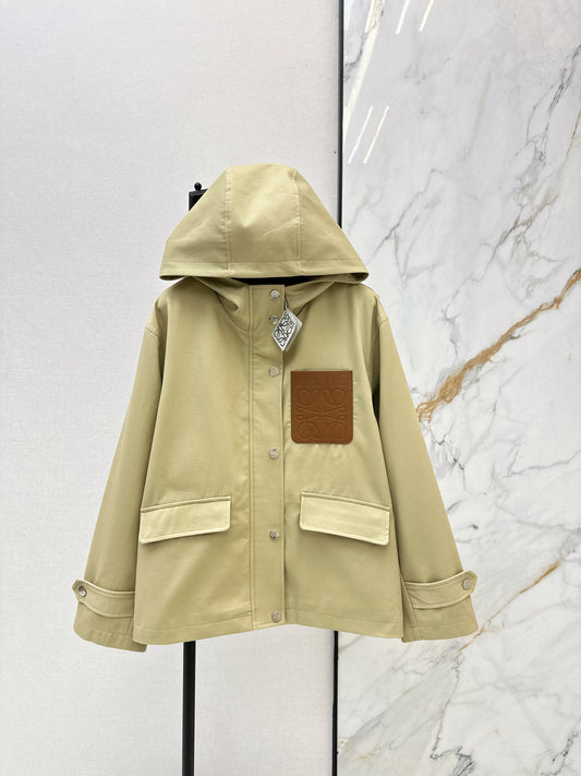 Loe NEW hooded trench coats