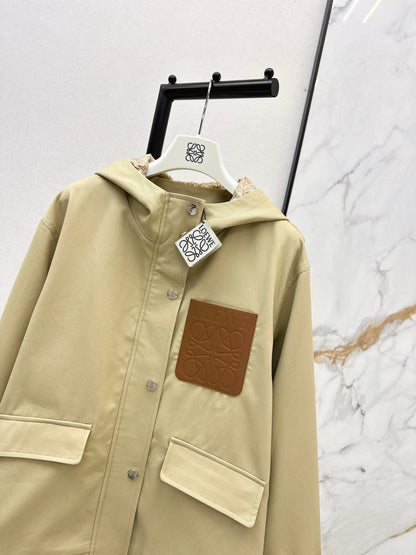 Loe NEW hooded trench coats