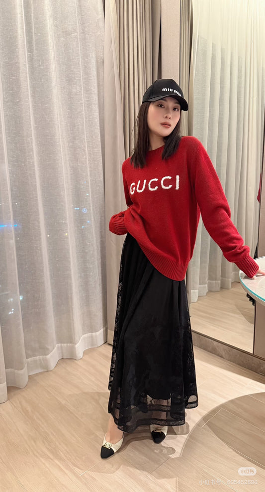 Guc NEW jacquard sweater