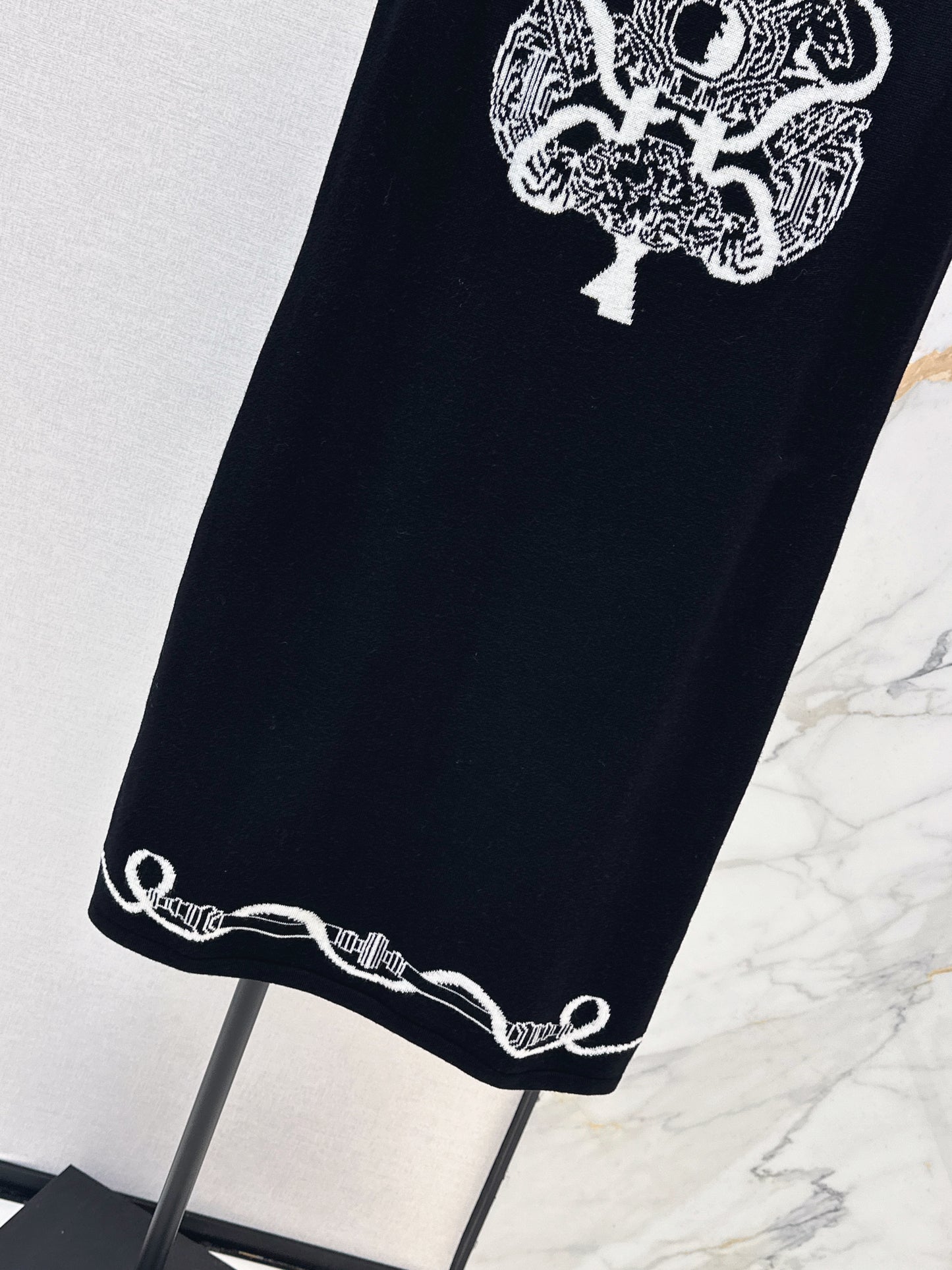 Herm NEW jacquard sleeveless dress