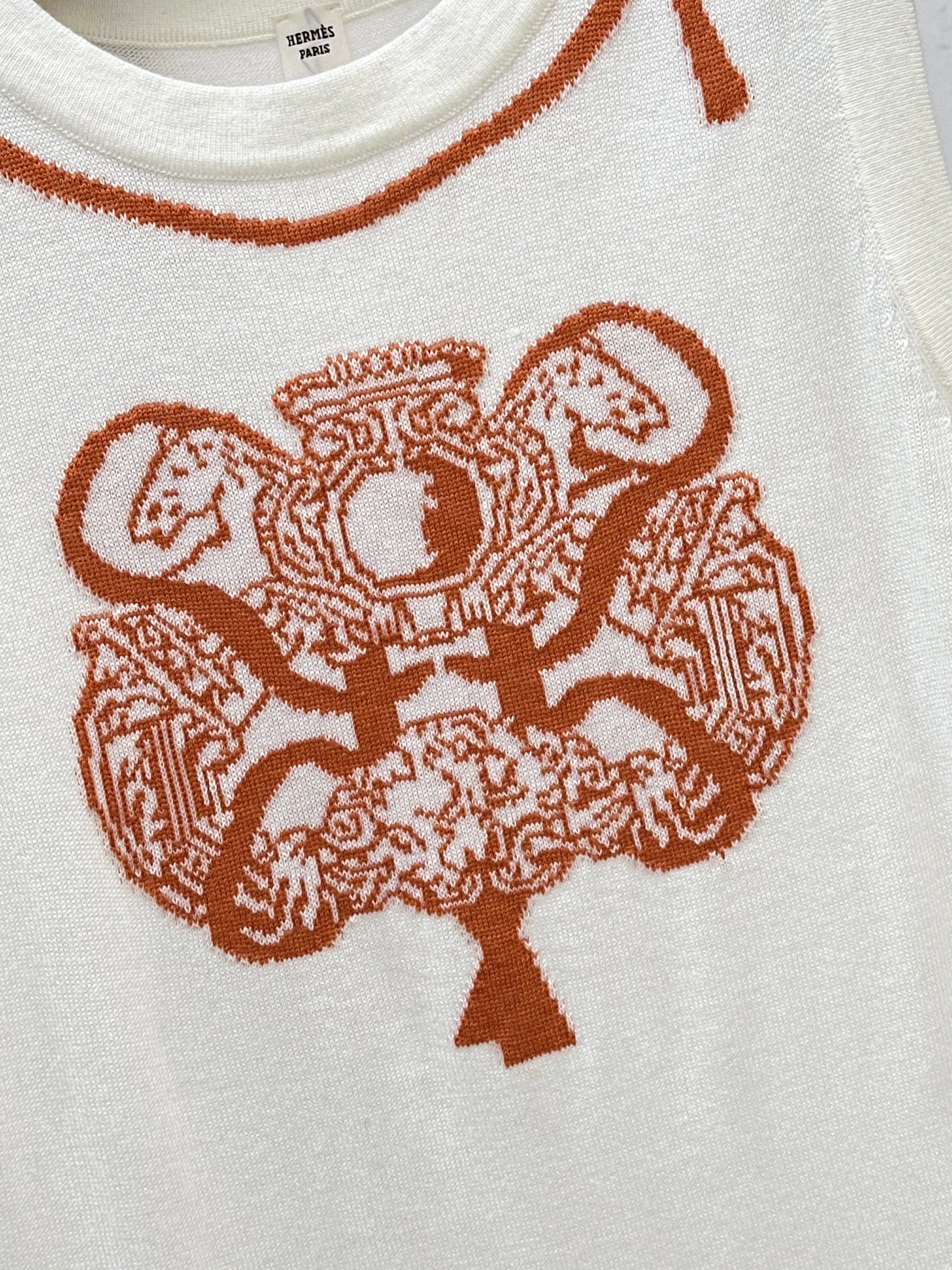 Herm NEW jacquard sleeveless dress