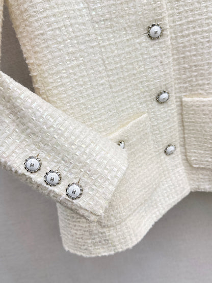 Chan NEW layered ruffle collar jacket