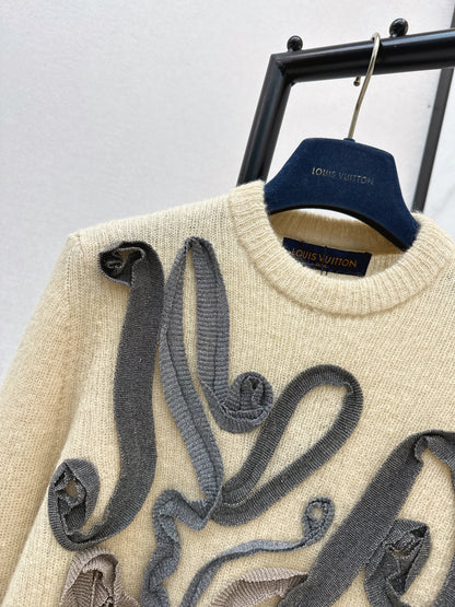 Louis NEW rosette detail sweater