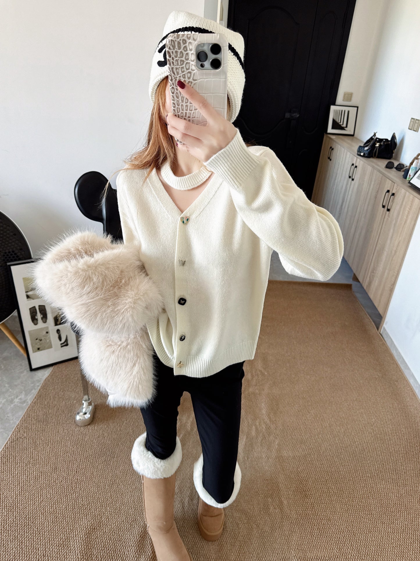 Chan NEW wool cardigan