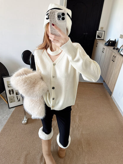 Chan NEW wool cardigan