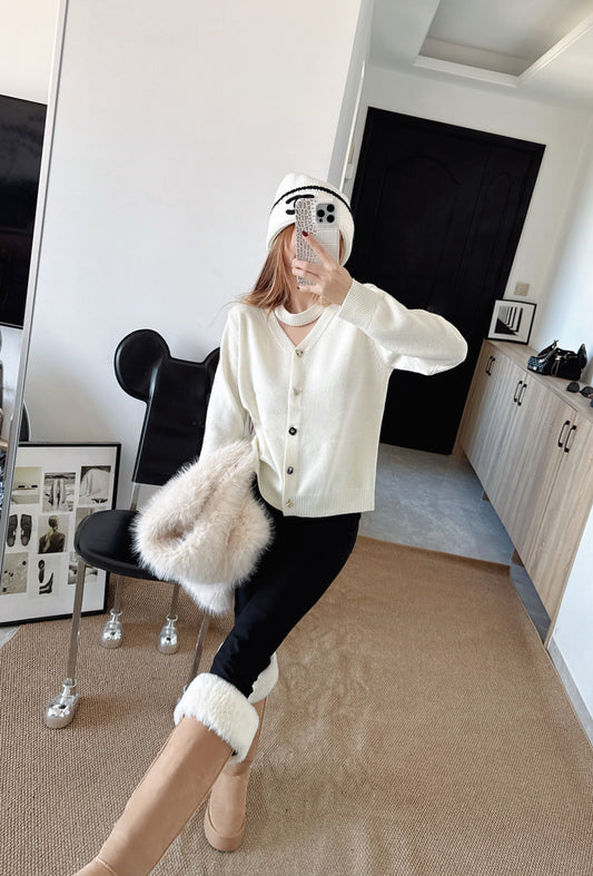 Chan NEW wool cardigan