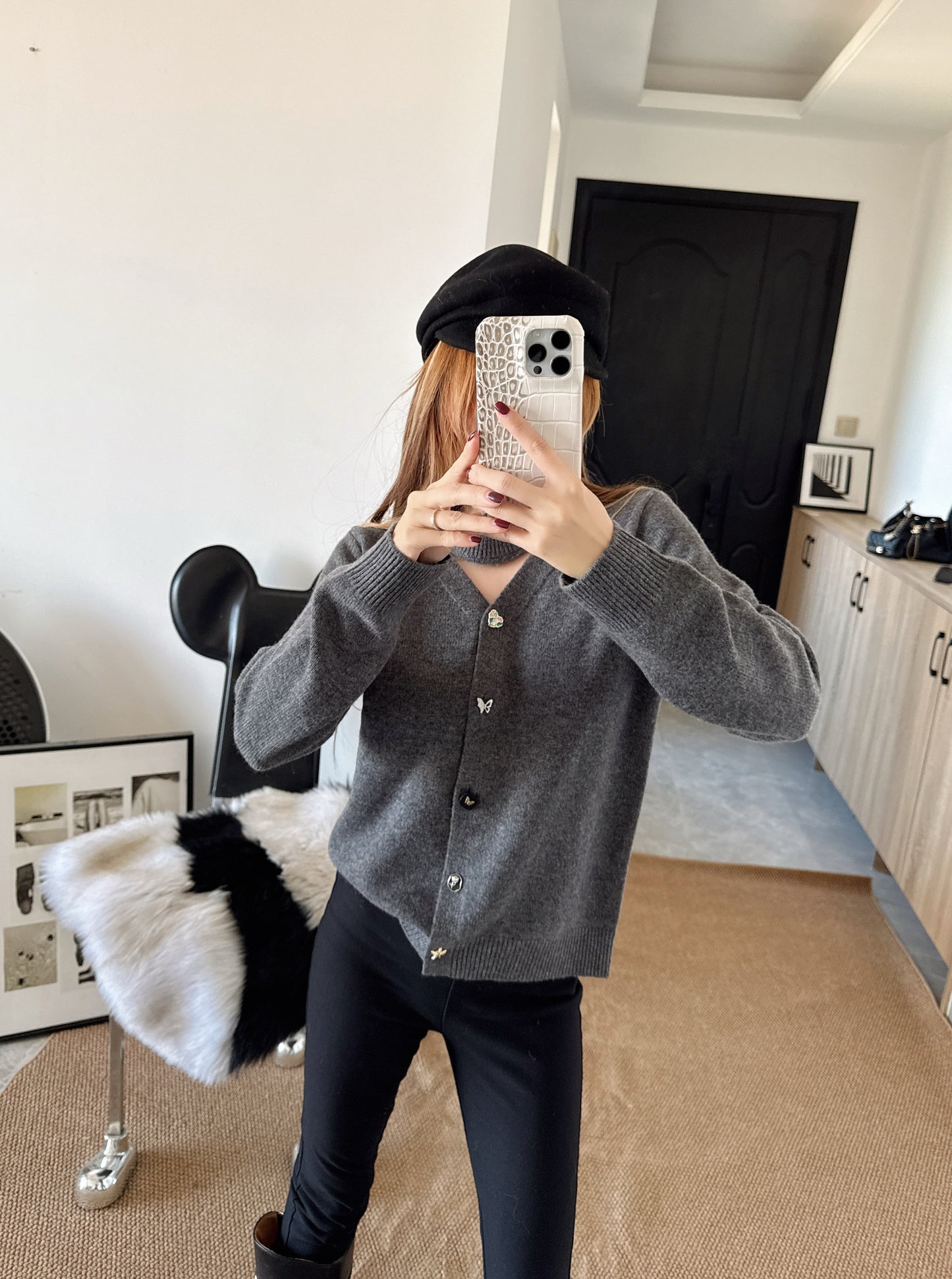 Chan NEW wool cardigan